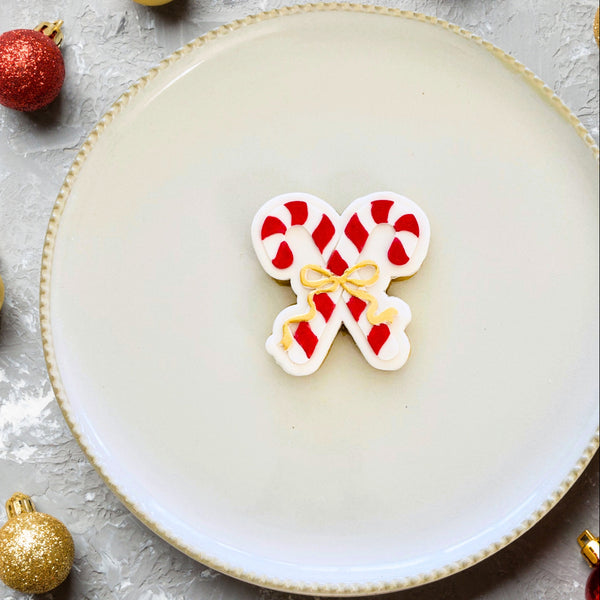 Candy Canes Cutter & Debosser Set