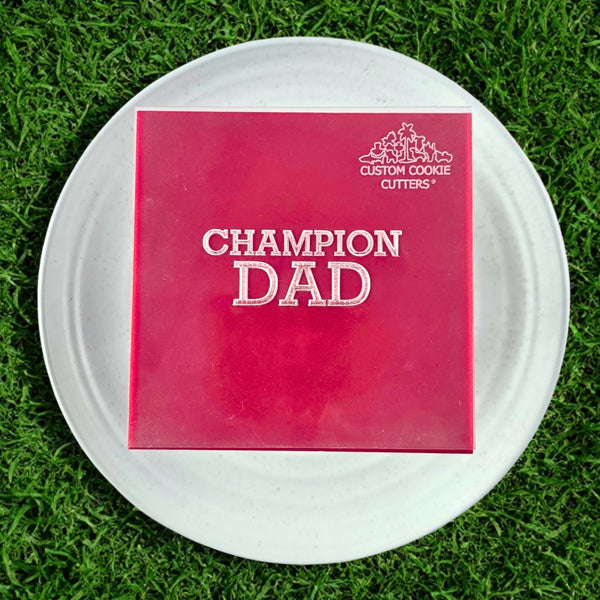 Champion Dad Debosser