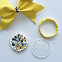 Pom Cutter and Debosser Set