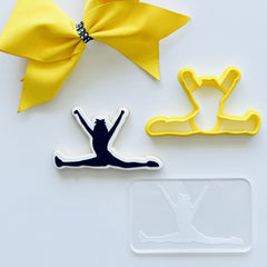 Cheerleader Splits Cutter and Debosser Set