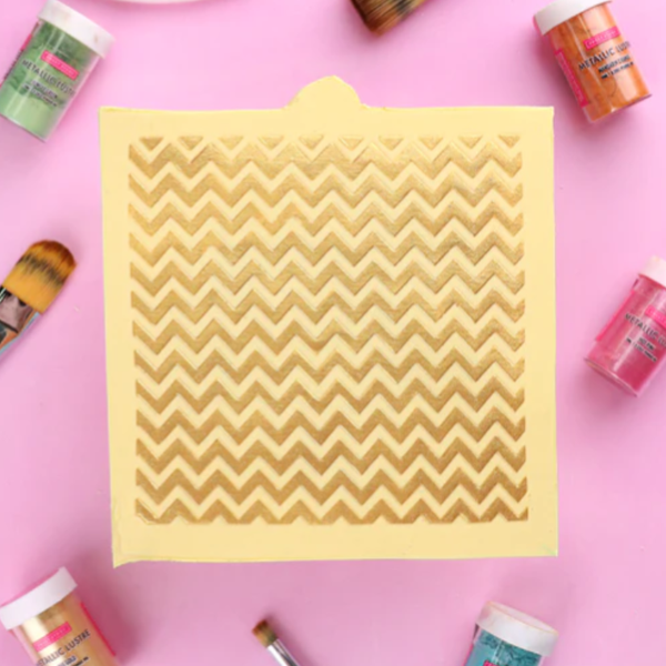 Chevron Stencil (Sweet Sticks)