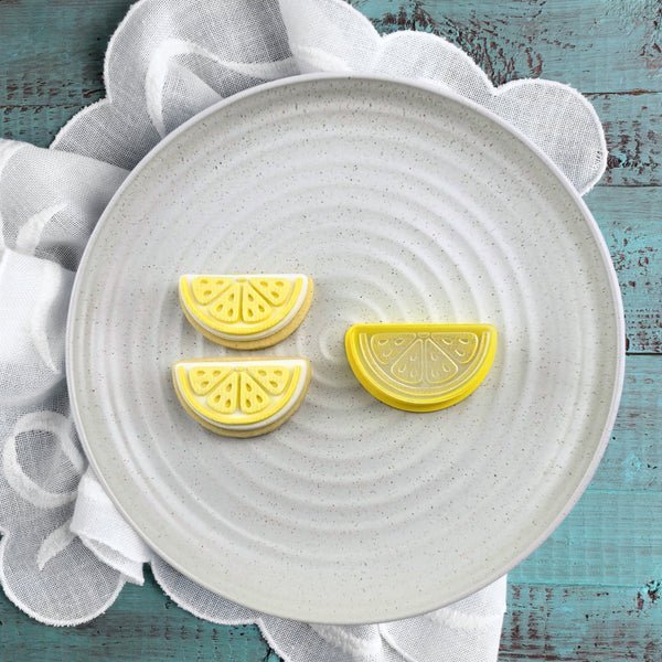 Citrus Half Slice Mini Cutter & Embosser Set