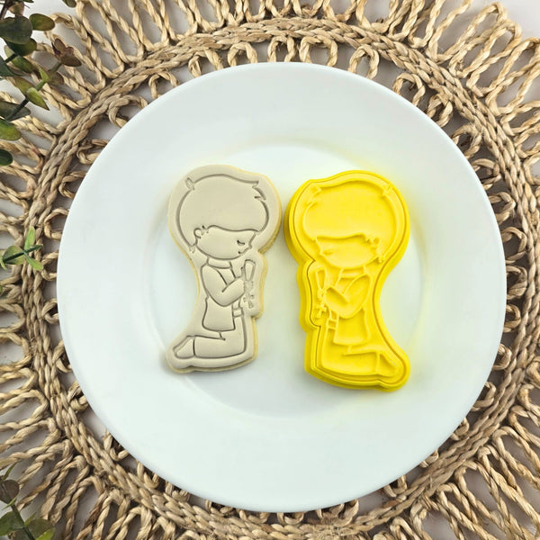 Communion Boy Cutter & Embosser Set