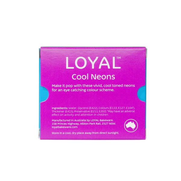 Gel Colour Cool Neons Pack 20mL (Loyal)
