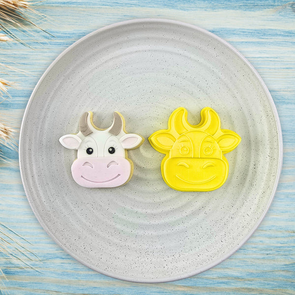 Cow Cutter & Debosser Set