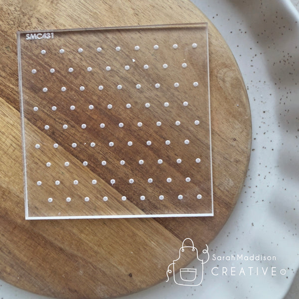 Sprinkle Dot Pattern Debosser (Sarah Maddison Creative)
