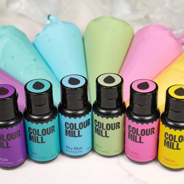 Colour Mill Aqua Blend 20ml Bottle Stickers