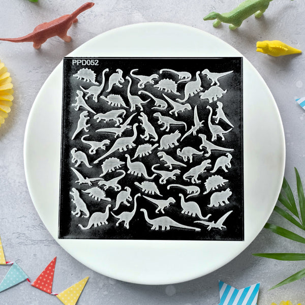 Dinosaurs Pattern Plate