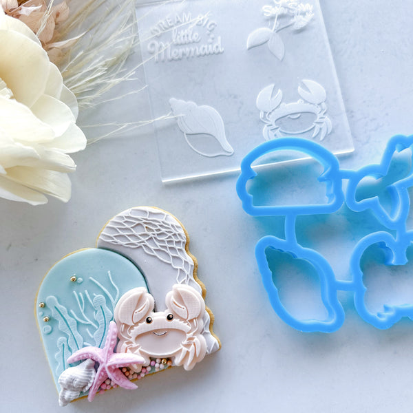 Dream Big Little Mermaid Mini Toppers (Cake Sera Sera)