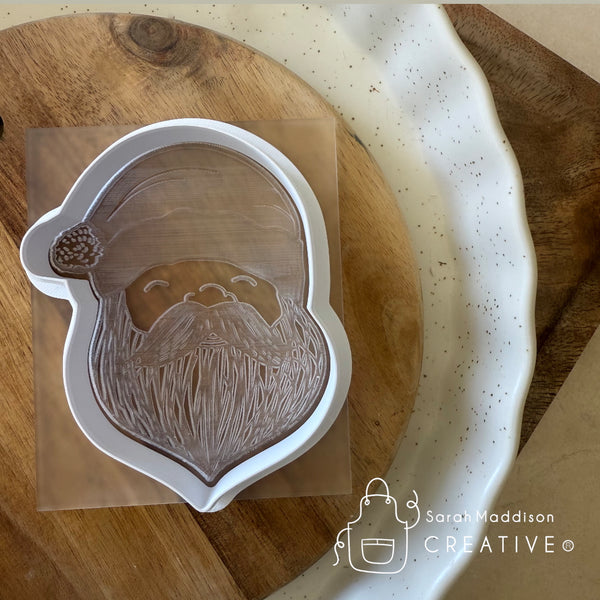 Santa Face Cutter and Debosser (Sarah Maddison Creative)