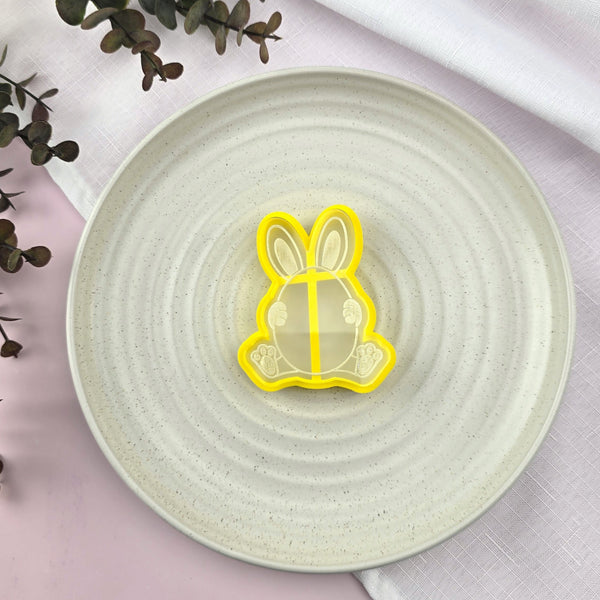 Easter Egg Bunny Cutter & Debosser Set - Small