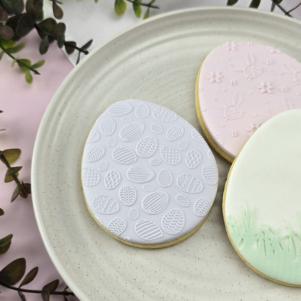 Easter Eggs Pattern Plate