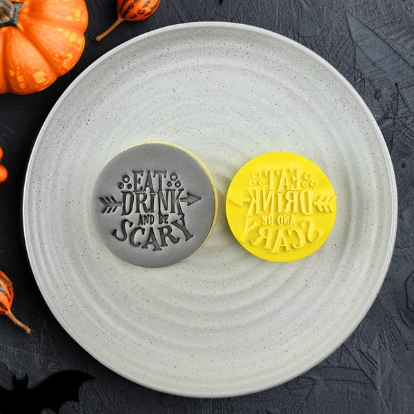 Eat Drink And Be Scary Embosser