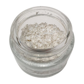 Edible Silver Leaf 50mg (Jar)