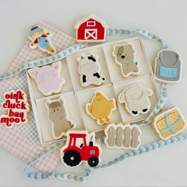 Cow Layer Set Digital STL File - For 3D Printed Cutters & Stamps (SweetP)