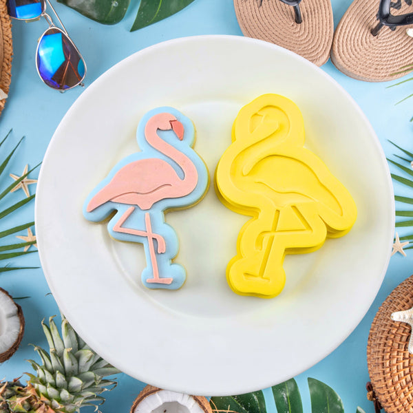 Flamingo Cutter & Debosser Set