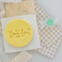 For a Beer-lliant Dad Text Stamp (SweetP)