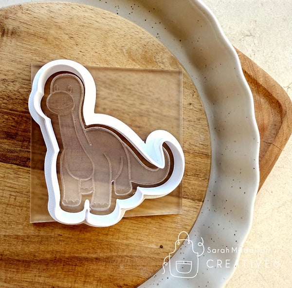 Brontosaurus Cutter and Debosser (Sarah Maddison Creative)