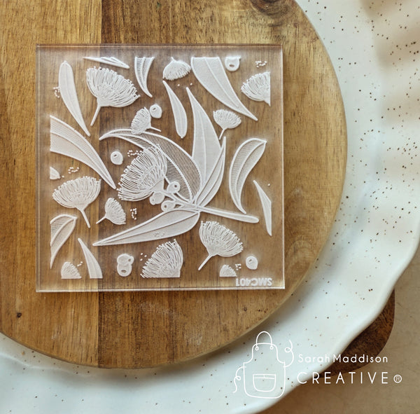 Flowering Gum Pattern Debosser (Sarah Maddison Creative)