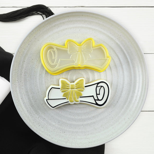 Graduation Diploma Scroll Debosser & Cutter Set