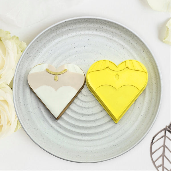 Groom & Bride Heart Embossers