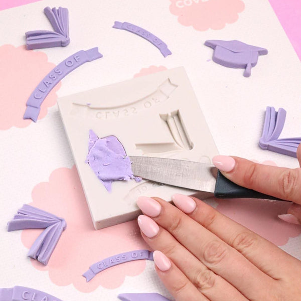 Congrats Grad! Savvy Shapes Silicone Mould (Savvy Cakes)