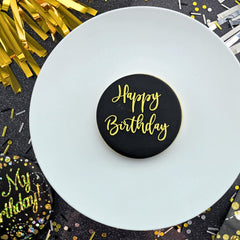 Happy Birthday V4 Debosser