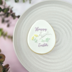 Happy Easter (Bunny) Debosser