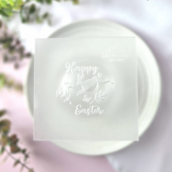 Happy Easter (Bunny) Debosser