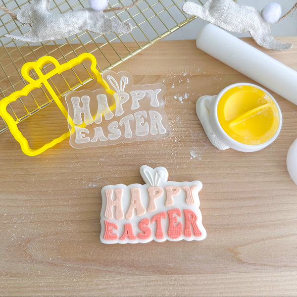 Happy Easter Cutter & Debosser Set