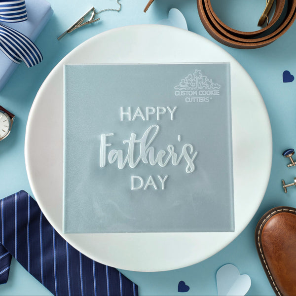 Happy Father's Day Debosser