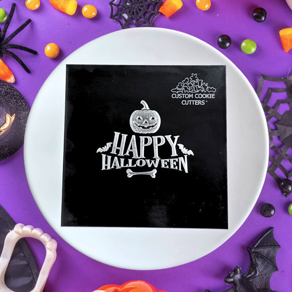 Happy Halloween Debosser