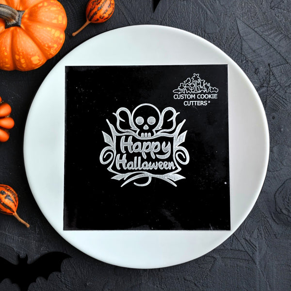 Happy Halloween V2 Debosser