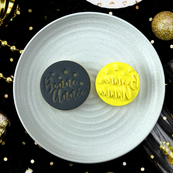 Bonne Année (Happy New Year) French Embosser