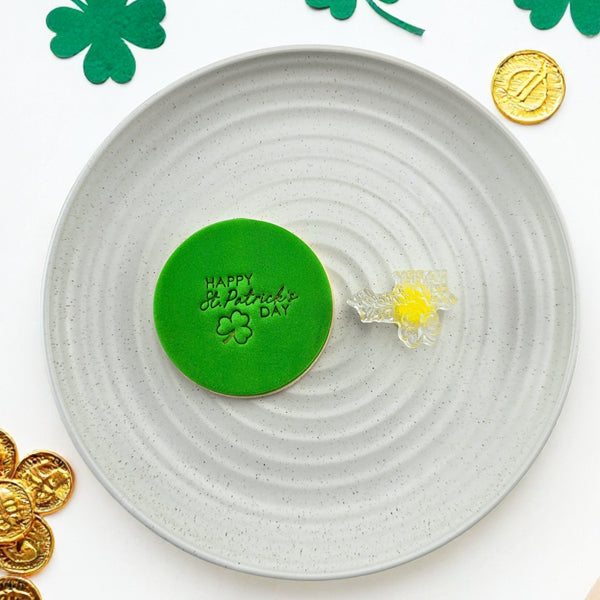 Happy St. Patrick's Day Embosser