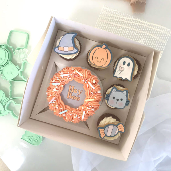 Hey Boo Speech Bubble - Bento Minis Cutter Set (SweetP)