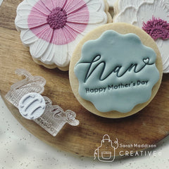 Happy Mother's Day Nan Impression Stamp (Sarah Maddison Creative)