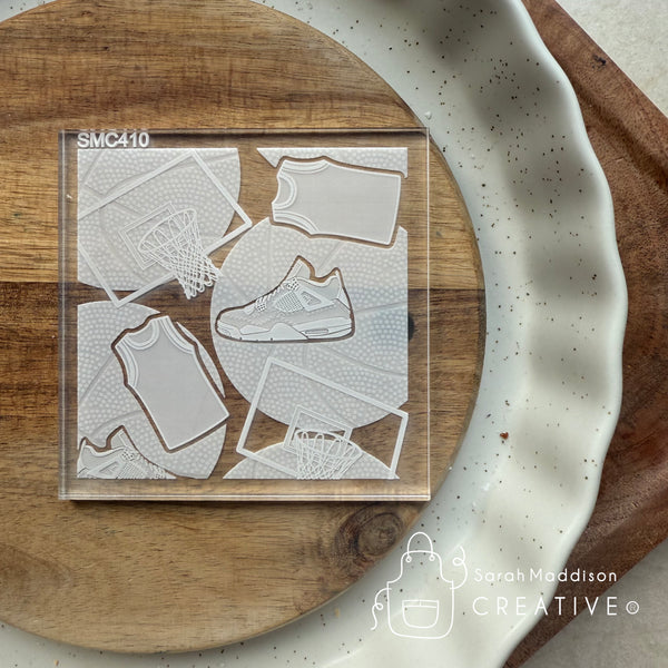 Basketball Pattern Debosser (Sarah Maddison Creative)