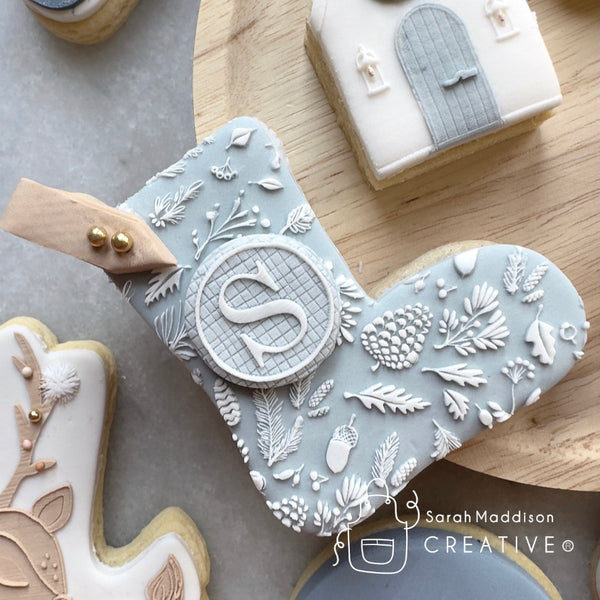 Linen Patches Debosser Plate and Cutter (Sarah Maddison Creative)