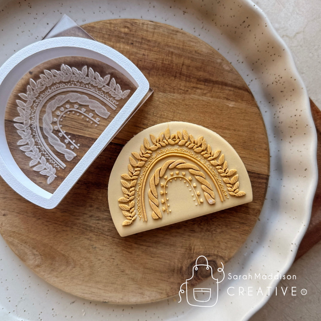 Boho Rainbow Cutter and Debosser (Sarah Maddison Creative)