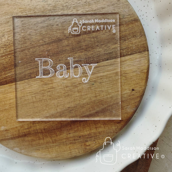 Baby Serif Debosser (Sarah Maddison Creative)