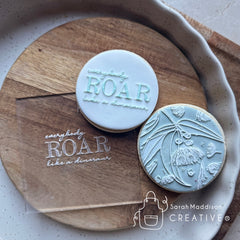 Everybody Roar Like A Dinosaur Debosser (Sarah Maddison Creative)