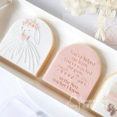 Teacher Thank You Poem Debosser (Sarah Maddison Creative)