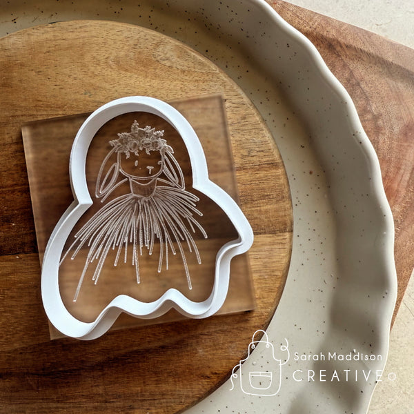 Whimsy Bunny Cutter and Debosser (Sarah Maddison Creative)