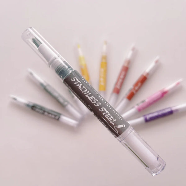 Edible Brush Pen - Stainless Steel Metallic (Moreish)