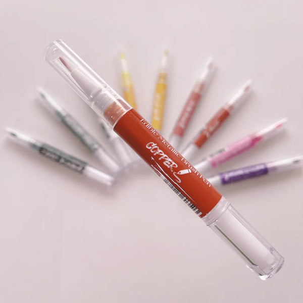 Edible Brush Pen - Copper Metallic (Moreish)