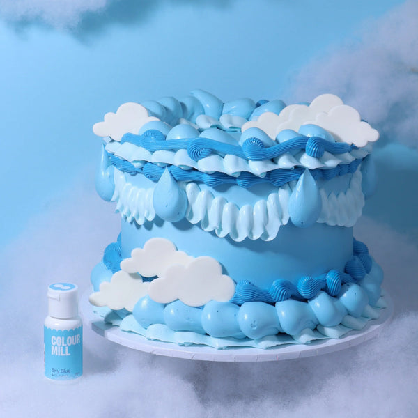 Oil Based Colouring 20ml Sky Blue