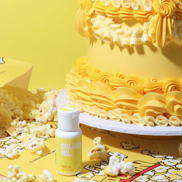 Oil Based Colouring 20ml Yellow