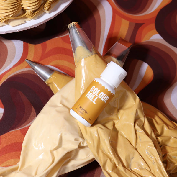Oil Based Colouring 20ml Caramel