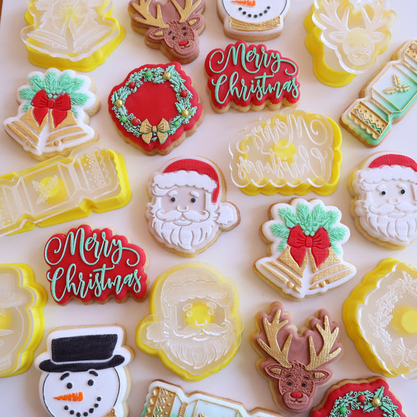 Mini Christmas Full 7 Cutter & Debosser Set